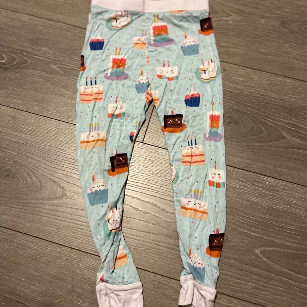 Little Sleepies 3T birthday Pj pants